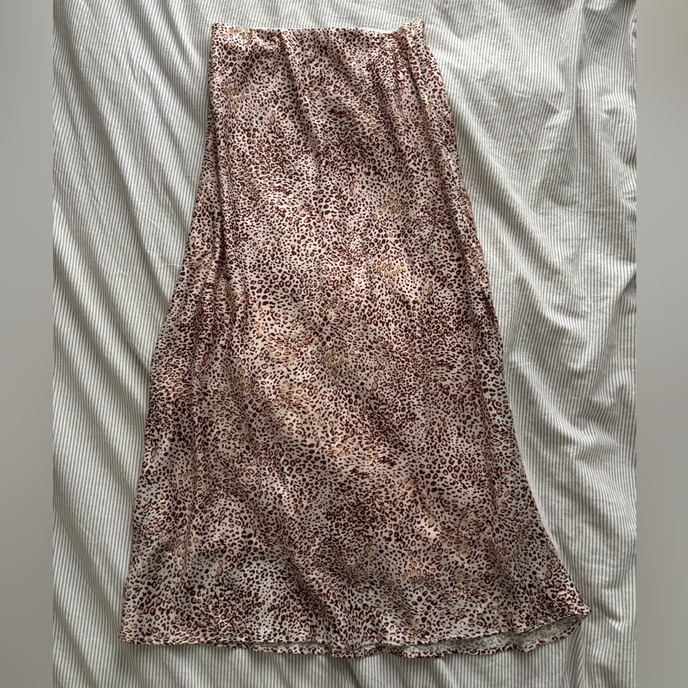 Urban Outfitters Animal Print Skirt